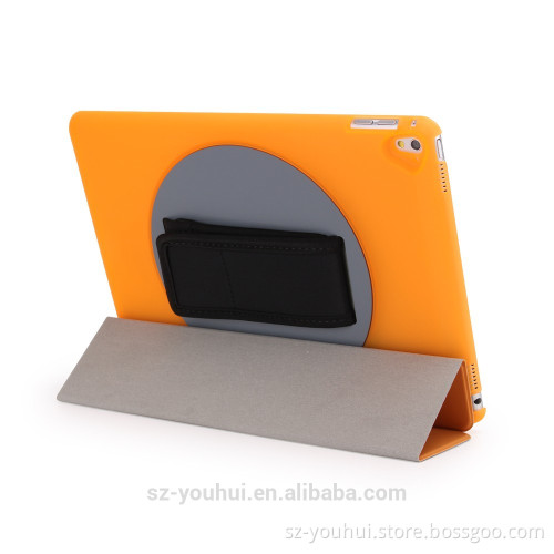 Factory direct sale for iPad pro 9.7 360 rotation pu leather case